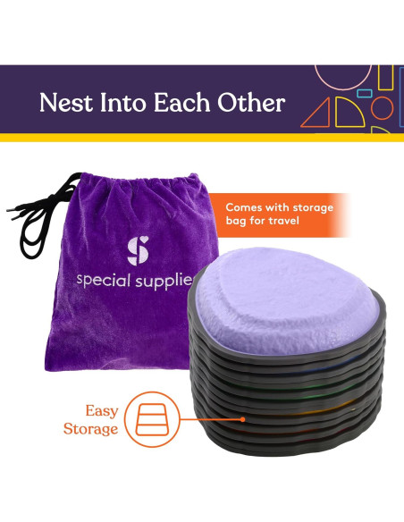 Piedras de Paso Suministros Especiales Multicolor 12 Piezas