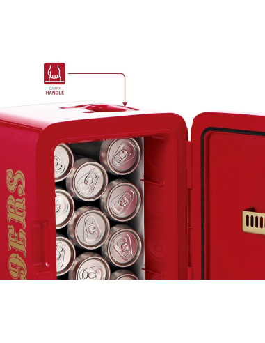 Mini Nevera Portátil Ukonic NFL 49ers 10L - Enfriador 12V/120V