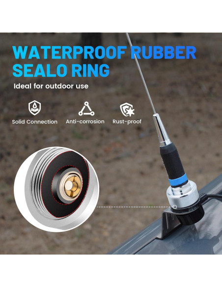 Adaptador NMO a SO239 Anina TX-AN2880 Antena VHF UHF