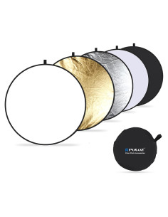 Reflector Plegable 5-en-1 PULUZ 60cm para Fotografía
