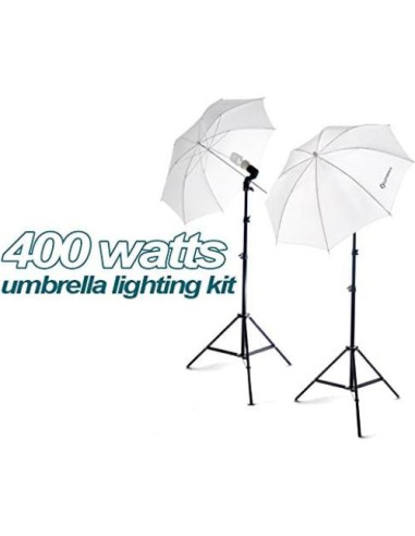 Kit de Iluminación ePhotoInc H57 para Estudio Fotográfico y Video