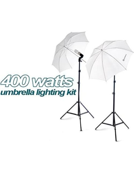 Kit de Iluminación ePhotoInc H57 para Estudio Fotográfico y Video