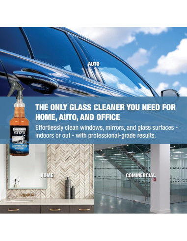 Limpiador de Vidrios Zenex The Boss - 2 Botellas de 946 ml