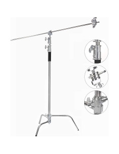 Soporte C-Stand EACHSHOT 2 Paquetes 330cm con Brazo 106cm 2