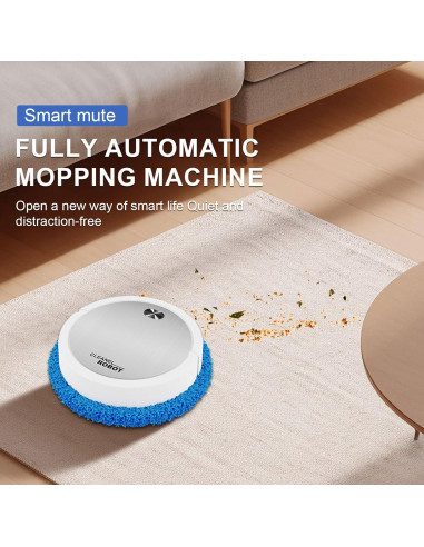 Robot Aspiradora y Mopa Genérico SDJ1007, 2 en 1, 60 min