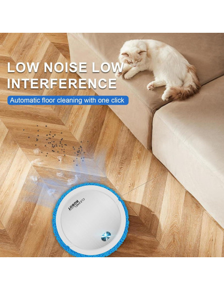 Robot Aspiradora y Mopa Genérico SDJ1007, 2 en 1, 60 min