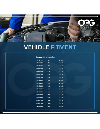 Motor de Arranque OEG 12V Compatible Volvo S60 V70 XC90