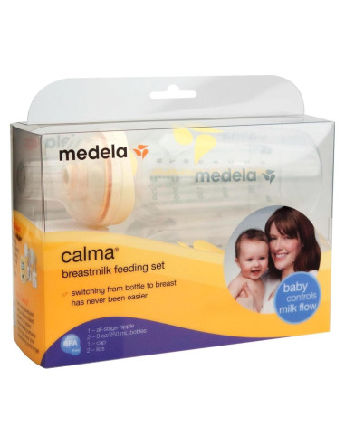 Conjunto de Lactancia Medela Calma 240 mL - 2 Botellas