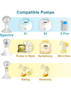 Válvulas de Pico de Pato Nenesupply 5 Pcs para Medela y Spectra 2