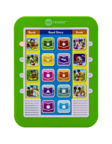 Mickey Mouse Me Reader Lector Electrónico 8 Libros