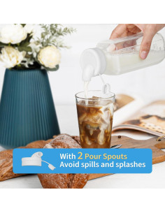 Paquete de 8 Botellas de Vidrio Reutilizables 500ml Syntic 2