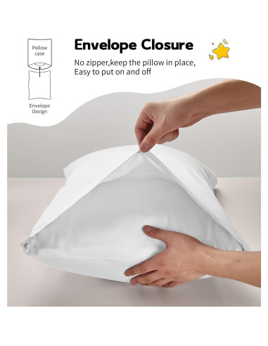 Funda de Almohada Algodón 100% Sueño Profundo 33x46 cm