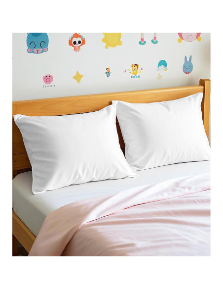 Funda de Almohada Algodón 100% Sueño Profundo 33x46 cm