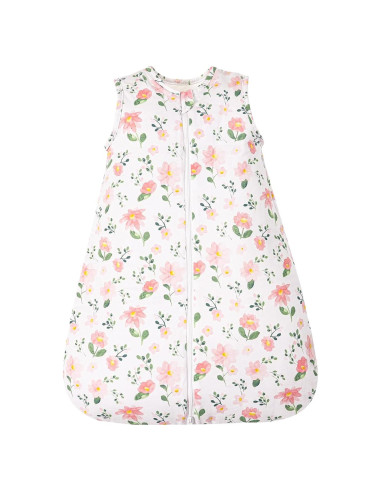 Saco de Dormir PHF para Bebés 100% Algodón Floral 18-24 Meses