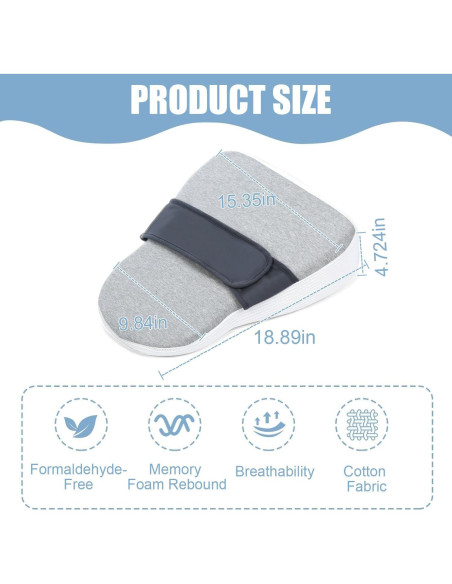 Cojín para Reflujo de Bebé Genérico Algodón Suave 0.46 kg Cojín para Reflujo de Bebé Genérico Algodón Suave 0.46 kg