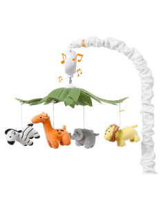 Móvil Musical para Cuna ZYATKSML con 12 Canciones y Animales