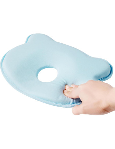Almohada de Espuma de Memoria TinyTotsJoy para Bebés Oso 24.9x21.8cm