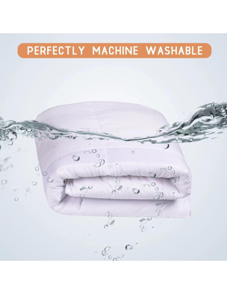 Edredón Hipoalergénico ZPECC para Niños 99x119 cm Blanco