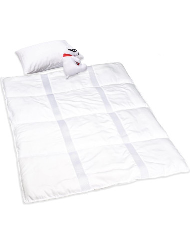 Edredón Hipoalergénico ZPECC para Niños 99x119 cm Blanco