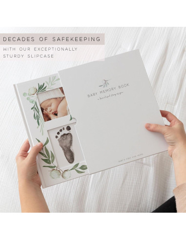 Libro de Recuerdos para Bebés Minimalista - 60 Páginas