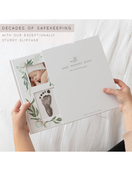 Libro de Recuerdos para Bebés Minimalista - 60 Páginas