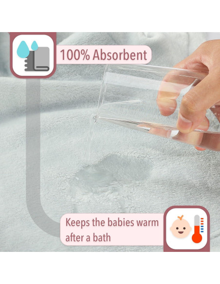 Bata de Baño Elefante Mr. Pen para Bebé 0-9 Meses