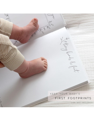 Libro de Recuerdos para Bebés Minimalista - 60 Páginas