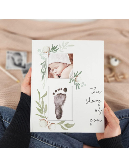 Libro de Recuerdos para Bebés Minimalista - 60 Páginas