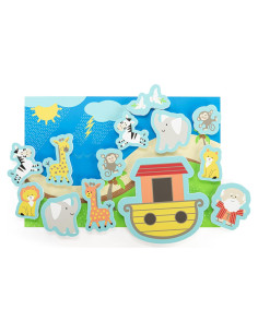 Set de Juego de Baño Arca de Noé DEMDACO 14 Piezas