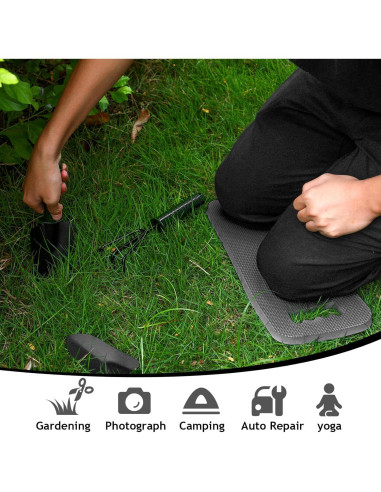 Riakrum Almohadillas de Jardín 20 Pcs Espuma Impermeable 39x17 cm