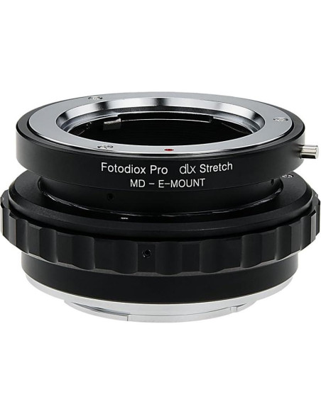 Adaptador Fotodiox DLX Stretch para Lentes Minolta a Sony E Adaptador Fotodiox DLX Stretch para Lentes Minolta a Sony E