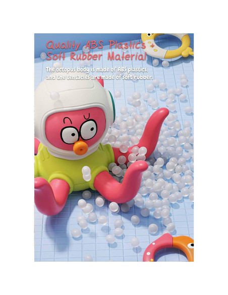 Juego de Lanzamiento de Anillos de Pulpo Rinnland - 5 Anillos Marinos Juego de Lanzamiento de Anillos de Pulpo Rinnland - 5 Anillos Marinos