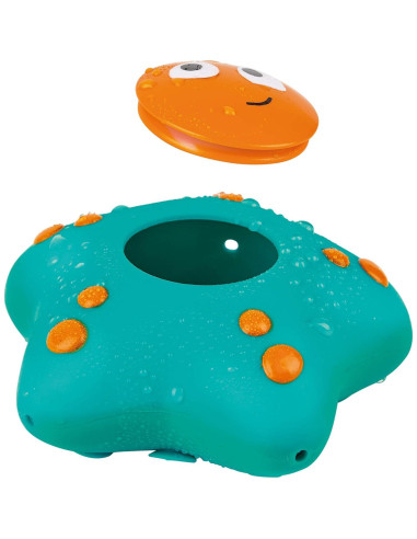 Juguetes de Baño Hape Pulpo y Estrella de Mar Silicona 18cm
