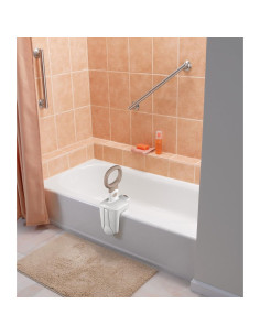 Agarre de Bañera Ajustable Moen DN7175 Seguridad Glaciar 2