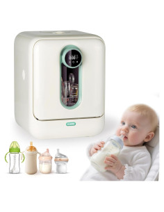ICUIRE Lavadora de Botellas para Bebés 3.2L, Esterilizador y Secador