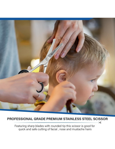 Tijeras de Corte para Niños Ruvanti 13.2 cm Acero Inoxidable