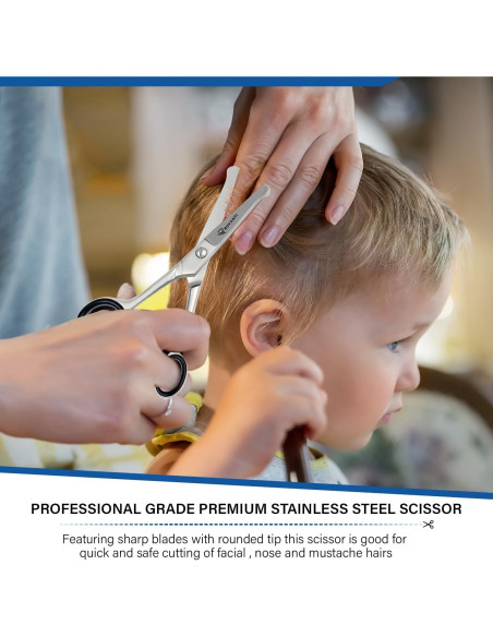 Tijeras de Corte para Niños Ruvanti 13.2 cm Acero Inoxidable