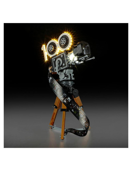 Kit de Luz LED Mililier para Lego 43230 Set Cámara Disney