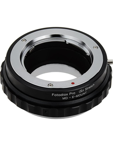 Adaptador Fotodiox DLX Stretch para Lentes Minolta a Sony E Adaptador Fotodiox DLX Stretch para Lentes Minolta a Sony E