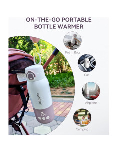 Calentador de Biberones Portátil Comfyer BW01 - 355 ml, Carga Rápida 2
