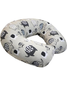 Almohada de Lactancia NurSit Wolf Essentials Hipoalergénica 2