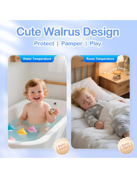 Termómetro de baño Doli Yearning para bebés LCD digital