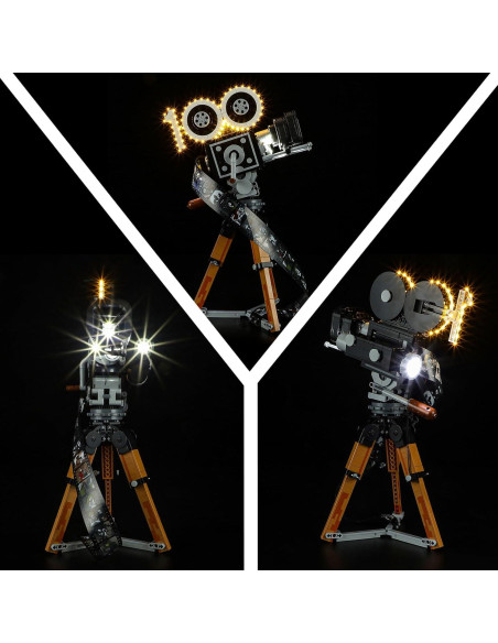 Kit de Luz LED Mililier para Lego 43230 Set Cámara Disney
