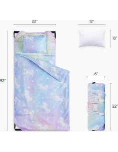 Esterilla de Siesta Despertar En Nube con Almohada y Manta 132x56cm 2