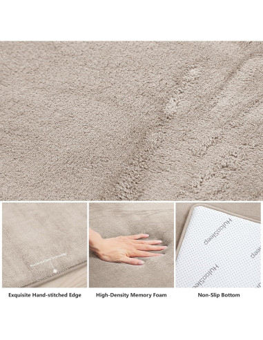 Alfombra de Juego Antideslizante HulooSleep 99x150 cm Beige