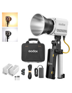 Godox ML60IIBi Luz LED Bi-Color 70W 2800-5600K Kit Portátil