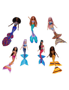 Muñecas Sirena Mattel Disney La Sirenita Set 7 Piezas