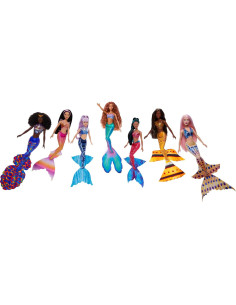 Muñecas Sirena Mattel Disney La Sirenita Set 7 Piezas 2