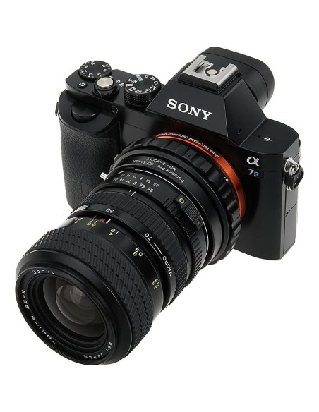Adaptador Fotodiox DLX Stretch para Lentes Minolta a Sony E Adaptador Fotodiox DLX Stretch para Lentes Minolta a Sony E