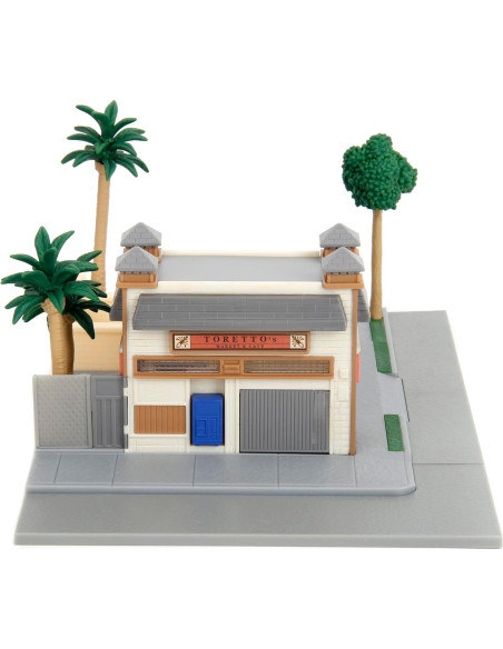 Mercado y Café de Toretto Jada Toys con 2 Coches Metal 20.32x17.78 cm Mercado y Café de Toretto Jada Toys con 2 Coches Metal 20.32x17.78 cm